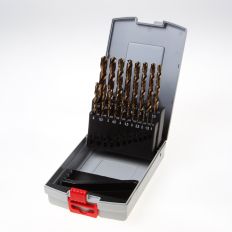 METAALBORENSET PRO HSS-CO 19-DELIG DIAMETER 1-10MM METAALBORENSET PRO HSS-CO 19-DELIG DIAMETER 1-10MM