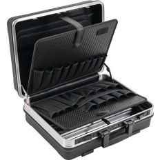 HARDKUNSTSTOF KOFFER BXDXHMM MET GEREEDSCHAPSTASSEN 29 L ABS-KUNSTSTOF ALUMINIUM-FRAME(NL+BE)