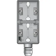 HYDRO OPBOUWDOOS 2V VERTICAAL + M20 INGANG + WARTEL