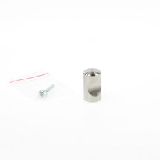 OXLOC KNOP ROND RVS 15MM