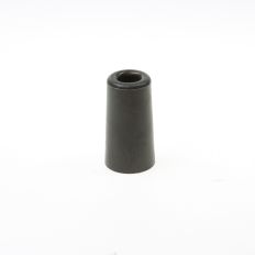 DBR 73 BE / DEURBUFFER RUBBER ZWART Ø40X73MM