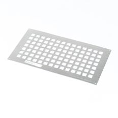 GAVO VENTILATIEPLAAT ENKEL RIJ ALUMINIUM 25 X 45CM