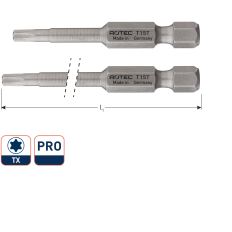 PRO KRACHT SCHROEFBIT T 30 L=152MM E 6,3 BASIC