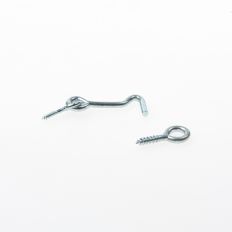 WINDHAAK MET SCHROEFOGEN VERZINKT HD 60 GRAM 3.2 X 40MM