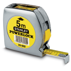 ROLBANDMAAT POWERLOCK BOVENINKIJKVENSTER 5 METER X 19MM 0-33-932