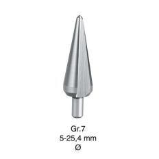 HSS KONISCHE PLAATBOREN S.P. N R.7 5,0-25,4 GR7
