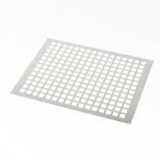 GAVO VENTILATIEPLAAT ENKEL RIJ ALUMINIUM 50 X 40CM