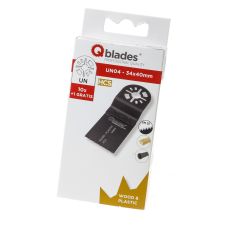QBLADES ZAAGBLAD STANDAARD 18TPI 34X40MM HCS UN04-10+1ST