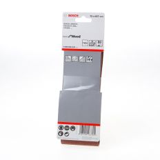 SCHUURBAND WOOD AND PAINT 75 X 457MM K80 BLISTER VAN 3 BANDEN