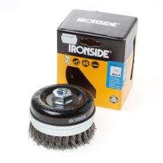 IRONSIDE KOMBORSTEL STAALDRAAD GETORDEERD M14 DIAMETER 100MM IRONSIDE KOMBORSTEL STAALDRAAD GETORDEERD M14 DIAMETER 100MM
