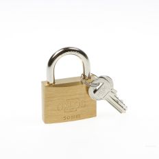 OXLOC HANGSLOT CILINDER MESSING 50MM GLS 5004