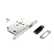 INTERSTEEL WONINGBOUW MAGNEET LOOPSLOT, VOORPLAAT AFGEROND RVS