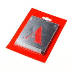 SJABLOON LETTERS A T/M Z - 60MM