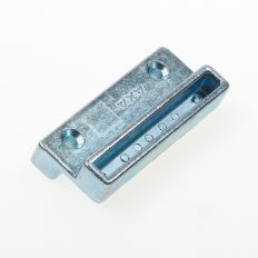 AXA OPBOUWSLUITKOM MET VERZET 8 MM VOOR RAAMSLUITINGEN 3309-3308-3302 ZAMAC GALVANISCH VERZINKT 3307-87-64/E