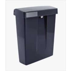 BRIEVENBUS PVC ZWART SUMMUS RAL 9005