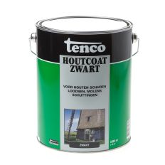 TENCO HOUTCOAT ZWART 5 LITER