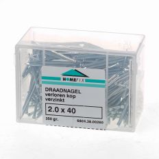 HOMEFIX DRAADNAGEL VZ PK 2.4X45 (200GR)
