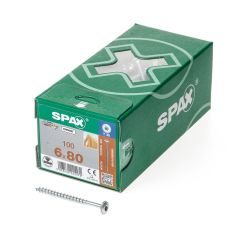 SPAX-S TELLERKOPF T30 WIROX 6X80 (100)
