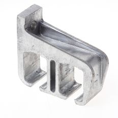 HENDERSON RAILDRAGER,ALUMINIUM VOOR WANDMONTAGE, DUBBEL OPEN MODEL, 5A/290