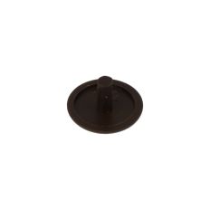 AFDEKKAPJE KOPBORING SCHROEF 12MM RAL8014 BRUIN (500ST)