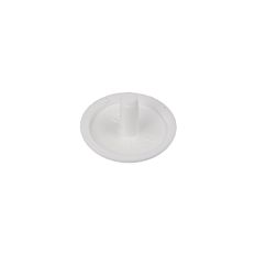 AFDEKKAPJE KOPBORING SCHROEF 12MM RAL9010 WIT (500ST)