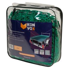 KONVOX AANHANGWNET+HOEKLUS+ELASTIEK 2.5X4M GROEN