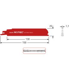 RECIPROZAGEN RC670 / 926BEF (VPE 5 STUKS)