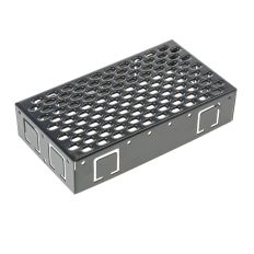 GEVELFIX-IN RVS INZETROOSTER RAL7016 210X115
