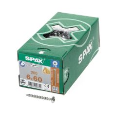 SPAX-S SPAANPLAATSCHROEF TELLERKOP DISCUSKOP T30 6 X 60MM SPAX-S SPAANPLAATSCHROEF TELLERKOP DISCUSKOP T30 6 X 60MM