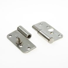 AXA VH KOGELSTIFTPAUMELLE 89X89 MM RVS DIN LINKS RONDE HOEKEN