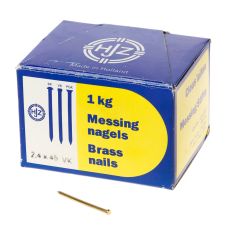 MESSING NAGELS VERLOREN KOP 2.4 X 45MM 1KG