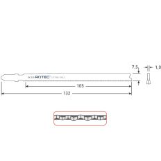 DECOUPEERZAAGBLAD DC530 / T321AF