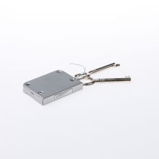 MEUBELSLOT TYPE 760 BREEDTE 25MM INCLUSIEF TWEE SLEUTELS