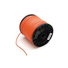 TOUW GESLAGEN PP 8MM ORANJE (100MTR OP ROL)