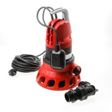 DOMPELPOMP MET VLOTTER SCHOONWATER/VUILWATER 11/2" 1000W PROF.