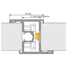 D.NAALD P-PREFAB-2 40MM 4119/27 2450MM