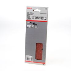 SCHUURVEL WOOD AND PAINT 93 X 230MM K40 BLISTER VAN 10 VELLEN