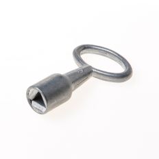 DOORNSLEUTEL DRIEKANT 10MM