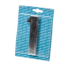 OXLOC HUISCIJFER RVS 120MM NR 1