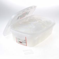 UITVULPLAATJES TRANSPARANT 1MM ZAK VAN 645 PLAATJES