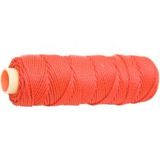 METSELKOORD NYLON ROL ROOD 50 METER
