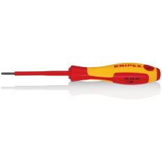 KNIPEX SCHROEVENDRAAIER SLEUF 2,5X0,4 MM VDE