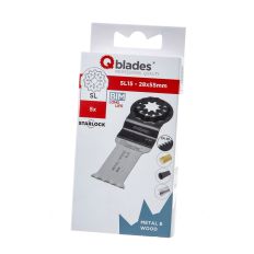 QBLADES ZAAGBLAD BI-METAAL 19TPI 28X55MM SL15-5ST