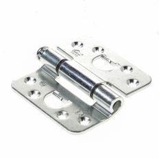 BSW VEILIGHEIDSSCHARNIER PROTECT 818, AFGERONDE HOEK, VERZINKT, 89X89MM, ONGEMONTEERD, SKG**