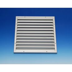 LAMELLENROOSTER ALUMINIUM OPBOUW 600X800 GEANODISEERD