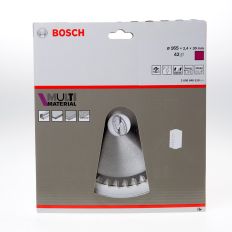 BOSCH CIRKELZAAGBLAD 42 TANDEN MULTI MATERIAL HLTCG DIAMETER 165 X 2.4 X 30/20MM