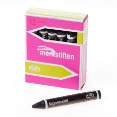 MERKKRIJT BLAUW DOOS VAN 12 KRIJTJES