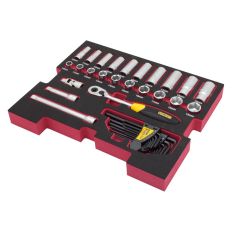 STANLEY FATMAX TSTAK INSERT DOPPENSET 3/8'' 38-DELIG