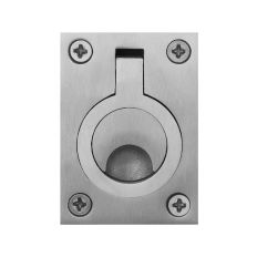 INTER LUIKRING RVS MAT 62 X 45MM