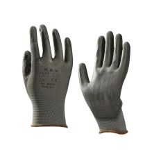HANDSCHOEN PU-FLEX NYLON ZWT CAT.2,XL/10